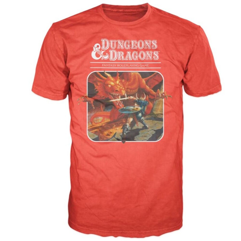 NWT - Dungeons & Dragons BIOWORLD T-Shirt - Red Medium